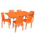TS-06 with Select Chairs TS-06 DINING TABLE WITH SELECT CHAIRS