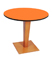 TP22 TP22 Dining Table Round Orange Top