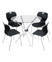TS15 with Bloom TS15 Dining Table with Bloom Chairs