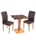 TP22 with CHP02 TP22 Dining Table with CHP02 Chairs